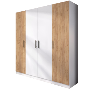 Dulap depozitare cu rafturi si bare de haine